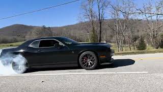 Hellcat BURNING through tires