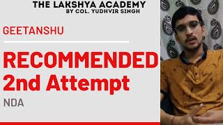 Recommended Candidate Geetanshu feedback || SSB Interview || how to do Well #army #navy #airforce