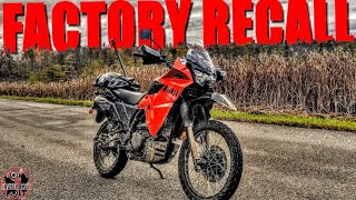 Gen3 KLR 650 Factory Recall & Design Flaws