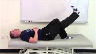 Hip Flexor Strengthening - Straight Leg Raises