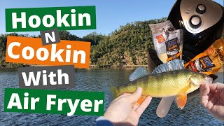 Perch Catch & Cook With New Air Fryer!