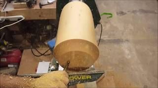 Woodturning - Massive lidded Urn (Cedar of Lebanon)