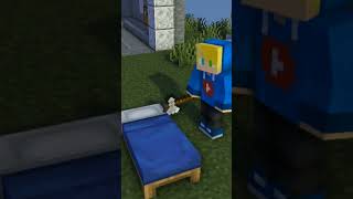 первая анимация майнкрафт бедварс #animation #minecraft #shorts #bedwars #mine #tiktok #shorts