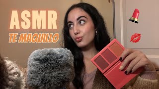 ASMR EN ESPAÑOL ~ TE MAQUILLO💋💄💕🤭💁🏻‍♀️ #asmr