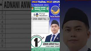 ADNANI ANWAR FAUJI S.E  Caleg dapil 4 Kab.Tangerang #abouttangerang #nasdem  #aniesbaswedan