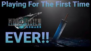 FINAL FANTASY VII REMAKE Let's Play For The First Time Ever