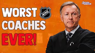 Failed NHL Coaches: The Worst of the Worst