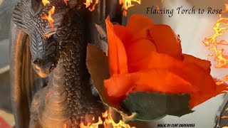 Flaming Torch To Rose