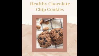 HEALTHY CHOCOLATE CHIP COOKIES (Keto-able, Vegan-able)