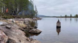 По озерам Мурманской области. Лопская запань. Водопад Кичаны. часть 3