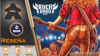 Rock Hard: 1977 | Reseña | Devir | Jackie Fox | Suerte de Principiante | Partida de Locos |