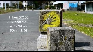 Nikon D7100 depth of field Video test with Nikkor 50mm 1.8G Lens