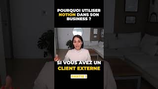 Pourquoi utiliser Notion pour son business ? #shorts