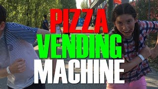 Italian Pizza from a Pizza Vending Machine - A novel way to get take away pizza