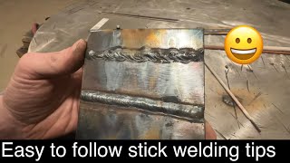 Stick welding tips to clarify a ton of common issues