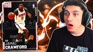 PINK DIAMOND JAMAL CRAWFORD BREAKS EVERYBODY'S ANKLES!! NBA 2K19 MYTEAM