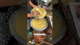 Aunty Ji Ke Pakode Bhajiya Bread Pakora Indian Street Food #shorts #bhajiya #pakora