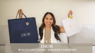 My 1st Dior Purchase + Unboxing !!! | Dior Saddle Wallet on Chain Oblique Jacquard | House of CasLla