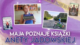 ✨🔍📚 Maja poznaje książki Anety Jadowskiej, wycieczki rowerowe, powrót do szkoły 📚🔎✨ | READING VLOG