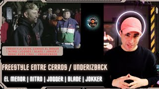 FREESTYLE ENTRE CERROS EL MENOR | NITRO | JOQQER | BLADE  | JOKKER / RODA| 8VOS FINAL  / UNDERIZBACK