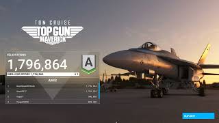 Microsoft Flight Simulator Riffe Lake // Personal record