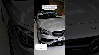 Mercedes Benz Remote Start - CLA45 AMG #afteroneuk #mercedes