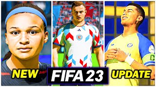 FIFA 23 - NEW FACES, KITS, CELEBRATIONS IN TITLE UPDATE #9