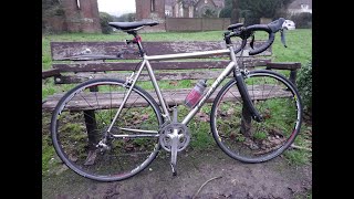 Rapha Festive 500 day 1 on my Van Nicholas Chinook titanium road bike