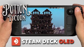 Potion Tycoon | Steam Deck Oled Gameplay | Steam OS | Potion Crafting