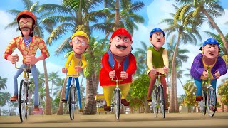 Motu Patlu Cycling Adventure - Motu Patlu Ki Jodi