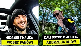 MEGA GEST MALIKA  WOBEC FANÓW! KALI OSTRO O #HOT16CHALLENGE2 ANDRZEJA DUDY!