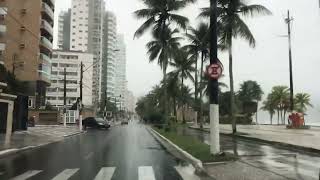 CHUVA NO CANTO DO FORTE PRAIA GRANDE