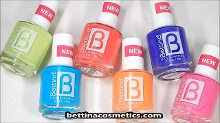 Bettina Cosmetics Neon Collection 2017