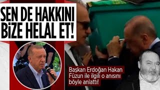 Erdoğan, Hakan Füzün’ün cenazesine katıldı