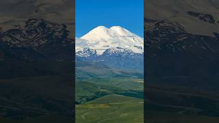 Эльбрус. Вид с плато Канжол #кавказ #горы #mountains #таймлапс #timelapse #elbrus