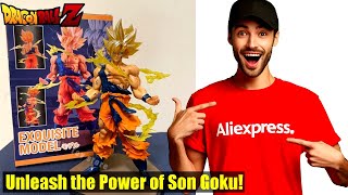 Unboxing Hot Dragon Ball Son Goku Super Saiyan Anime Figure! Must-Have Collectible for Every