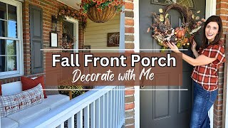 Fall 2024 Front Porch Decorate with Me 🍂|  Cozy Fall Decor Inspiration