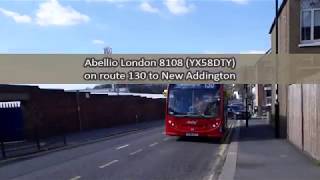 Revived: Abellio London 8108 YX58DTY | ADL Enviro200 Dart 8.9m | 130