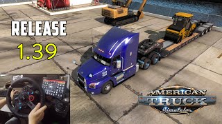 ATS 1.39 Release: First job with the lowboy trailer | American Truck Simulator