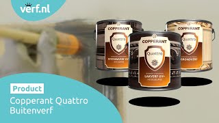 Copperant Quattro Buitenverven | Duurzame, UV-bestendige lakverven | Verf.nl