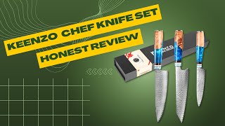 KEENZO Damascus Knives Review | The Ultimate Kitchen Companions Put to the Test | Unbiased Review