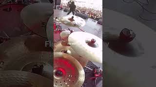 Flo Mounier and Cryptopsy. Brutal Assault 2017. #blastbeats #metal #drummer