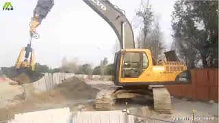 KM150e  Hydraulic Telescopic Arm of Excavator