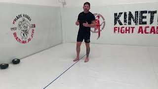 Muay Thai- long guard elbow and switch knee