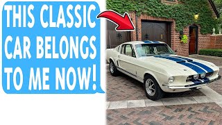 Neighbor Stole 1967 Shelby GT500 From My Private Property! Gets Arrested!  || Stories Medina