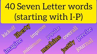 Learn to read Seven letter words | spell and read #sightwords | Jay and Jezz