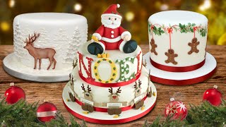 Christmas Cake Display