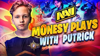 NAVI m0NESY играет с Putrick в Fortnite