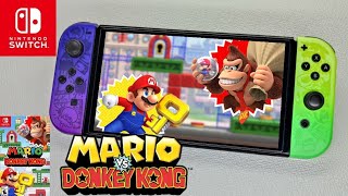 Mario Vs. Donkey Kong Nintendo Switch OLED Gameplay