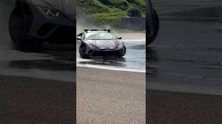 Lamborghini Huracan Sterrato drifting at V10 handling experience #lamborghini #lamborghinihuracan